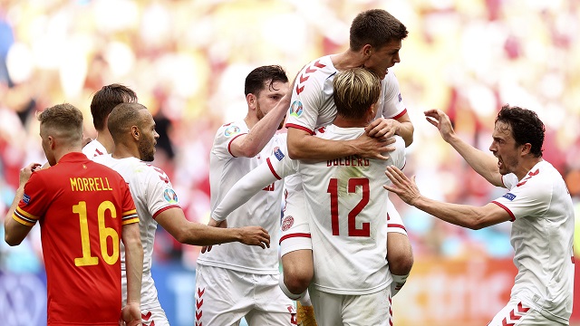 L'équipe nationale de football du Danemark a de nouveau atteint les quarts de finale de la Coupe d'Europe après 17 ans